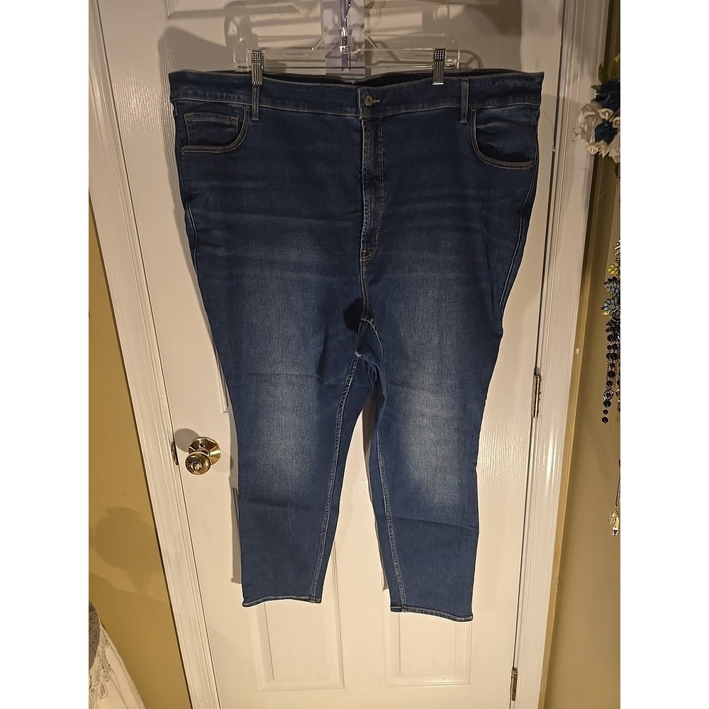 Old Navy Womens Extra High Rise Rockstar Super Skinny Jeans Size 30